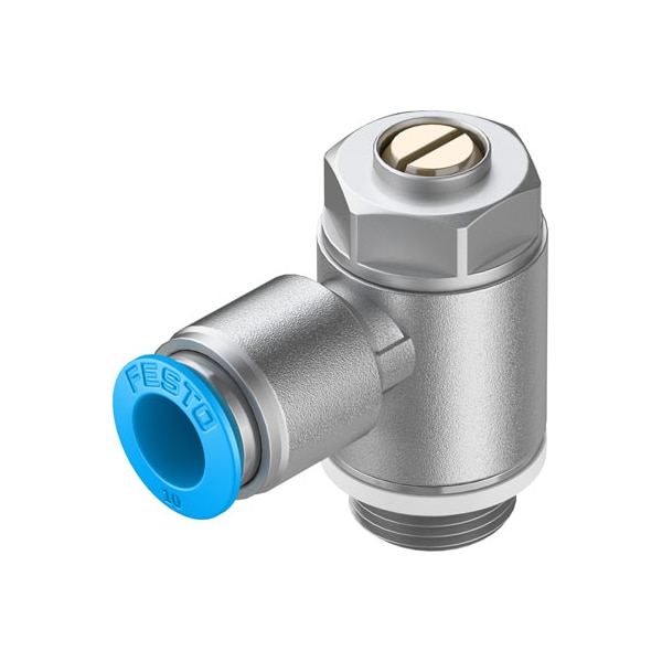 One-Way Flow Control Valve GRLA-3/8-QS-10-D